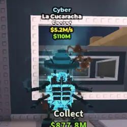 La cucaracha Cyber 5,2M s (Секретный персонаж) — Roblox, лот №233183