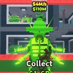 La Cucaracha Radioactive Very RARE (Секретный персонаж) — Roblox, лот №233190
