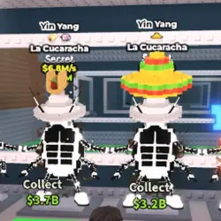 La Cucaracha Yin yang 5.4M s Secret (K22) (Секретный персон… — Roblox, лот №233195