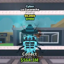 La Cucarcha Cyber 5,2M s (Секретный персонаж) — Roblox, лот №233198
