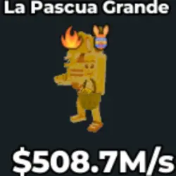 La Easter Grande 508.7M s Gold V143 (Секретный персонаж) — Roblox, лот №233228