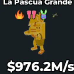 La Easter Grande Gold 976,2M s V97 (Секретный персонаж) — Roblox, лот №233269