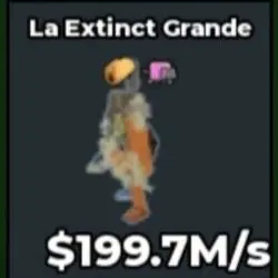 La Extinct Grande 199.7M s (Секретный персонаж) — Roblox, лот №233294