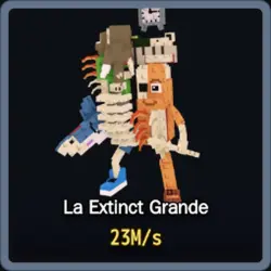 La Extinct Grande 23M s (Секретный персонаж) — Roblox, лот №233284