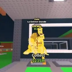 La Extinct Grande Gold (Секретный персонаж) — Roblox, лот №233304