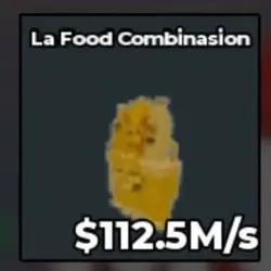 LA Food Combinasion Gold 112.5M s (Секретный персонаж) — Roblox, лот №233333