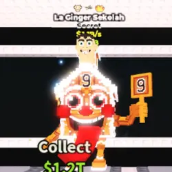 La Ginger Sakolah 1.1 B s Trait Skibidi (Секретный персонаж) — Roblox, лот №233357