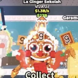 La Ginger Sekolah 1,3B s (Секретный персонаж) — Roblox, лот №233364
