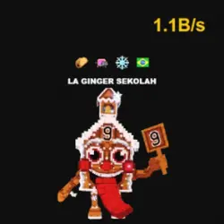 La Ginger Sekolah 1.1B s #Tyu (Секретный персонаж) — Roblox, лот №233367