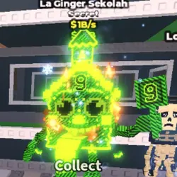 La Ginger Sekolah 1B s RADIOACTIVE 1 TRAIT (Секретный персо… — Roblox, лот №233373