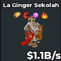 La Ginger Sekolah 1B s With 4 Fire Trai And 3 Trait (Секрет… — Roblox, лот №233374