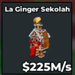 La Ginger Sekolah 225M s Secret 199 (Секретный персонаж) — Roblox, лот №233375