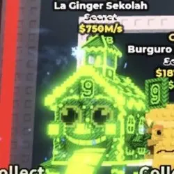 La Ginger Sekolah 750M s RADIOACTIVE (Секретный персонаж) — Roblox, лот №233394