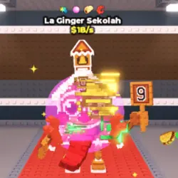 LA GINGER SEKOLAH [1B] (Секретный персонаж) — Roblox, лот №233405