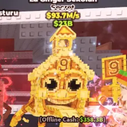 La Ginger Sekolah Gold 93.7M s (Секретный персонаж) — Roblox, лот №233415