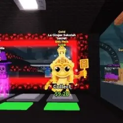 LA Ginger Sekolah Gold 93.7Mill! Price (Секретный персонаж) — Roblox, лот №233416