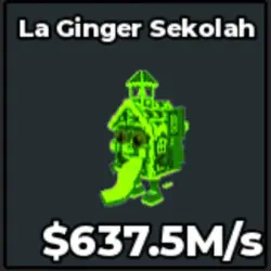 La Ginger Sekolah Radioactive (Секретный персонаж) — Roblox, лот №233419