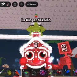 LA Ginger Sekolah Strawberry Trait (Секретный персонаж) — Roblox, лот №233426