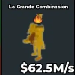 La Grande Combinasion 62.5M s ( Gold ) 1 Trait (Секретный п… — Roblox, лот №233469