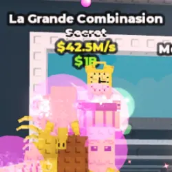 La Grande Combinasion Gold 42.5 M s (Секретный персонаж) — Roblox, лот №233499