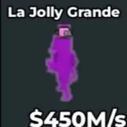 La Jolly Grande 450M s Rainbow 1 trait (Секретный персонаж) — Roblox, лот №233541