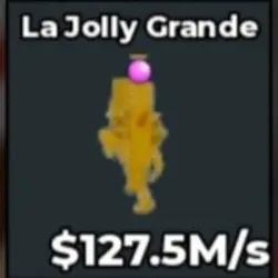 La Jolly Grande Gold 127.5M s (Секретный персонаж) — Roblox, лот №233548