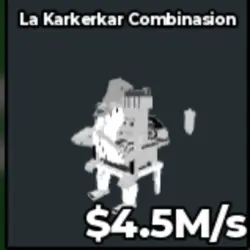 La Karkerkar Combinasion - 358 (Секретный персонаж) — Roblox, лот №233558