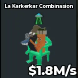 La Karkerkar Combinasion 406 (Секретный персонаж) — Roblox, лот №233567