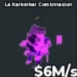 La Karkerkar Combinasion Galaxy $6M s (Секретный персонаж) — Roblox, лот №233571