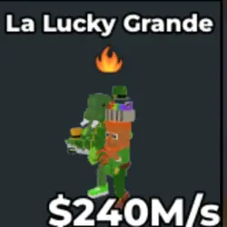 La Lucky Grande - 240M s V72 (Секретный персонаж) — Roblox, лот №233588