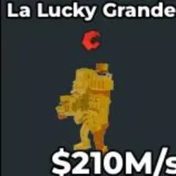 LA Lucky Grande 210M Gold V22 (Секретный персонаж) — Roblox, лот №233632