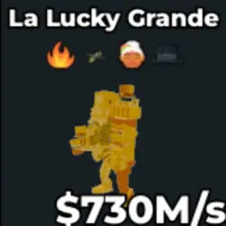 La Lucky Grande 730M s Secret Gold V47 (Секретный персонаж) — Roblox, лот №233669