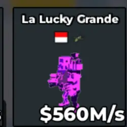 La Lucky Grande Galaxy 560M S V14 (Секретный персонаж) — Roblox, лот №233700