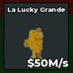 La Lucky Grande Gold (Секретный персонаж) — Roblox, лот №233701