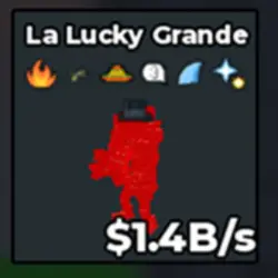 La Lucky Grande Rainbow 1.4B s (Секретный персонаж) — Roblox, лот №233718