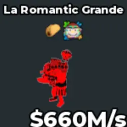 La Romantic Grande - 380 (Секретный персонаж) — Roblox, лот №233662