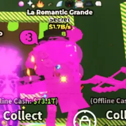 La Romantic Grande 1.7B s Rainbow (Секретный персонаж) — Roblox, лот №233727