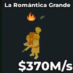 La Romantic Grande 370M s GOLD V62 (Секретный персонаж) — Roblox, лот №233772