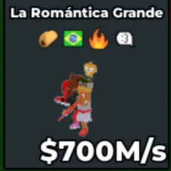 La Romantic Grande 700M s Secret V12 (Секретный персонаж) — Roblox, лот №233731