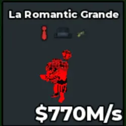 La Romantic Grande 770M S CURSED (Секретный персонаж) — Roblox, лот №233738