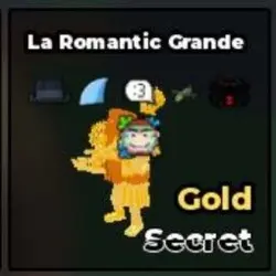 La Romantic Grande Gold $950M S (Секретный персонаж) — Roblox, лот №233800
