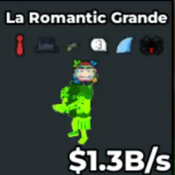 La Romantic Grande Radioactive 1.3B s (Секретный персонаж) — Roblox, лот №233724