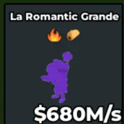 La Romantic Grande Rainbow 680M s (Секретный персонаж) — Roblox, лот №233725