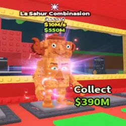 La Sahur Combinasion 10M Recipe (Секретный персонаж) — Roblox, лот №233746