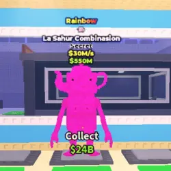 LA Sahur Combinasion 30 M s Rainbow ! Secret PE (Секретный … — Roblox, лот №233810