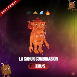 La Sahur Combinasion 33M s (Секретный персонаж) — Roblox, лот №233811