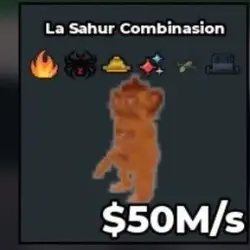 La Sahur Combinasion 50M s with 6 traits 128 (Секретный пер… — Roblox, лот №233816