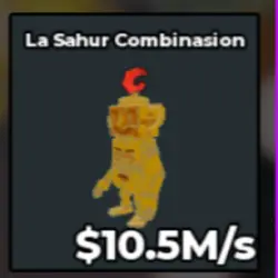 La Sahur Combinasion GOLD 10M s For Crafting Event (Секретн… — Roblox, лот №233822