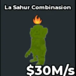 La Sahur Combinasion Rainbow 30M s - Fire Traits (Секретный… — Roblox, лот №233823