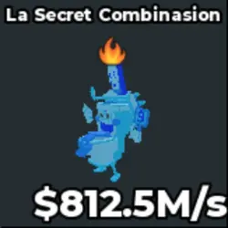 La Secret Combinasion - diamond - fire (Секретный персонаж) — Roblox, лот №233850